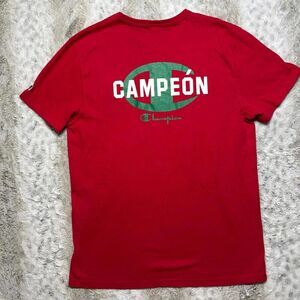 Campeón Champion Vintage red graphic tee shirt medium